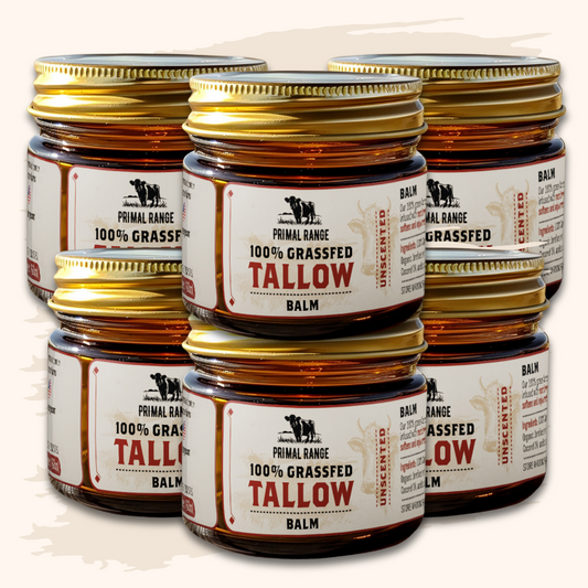 100% Grassfed Tallow Balm (6 pack)