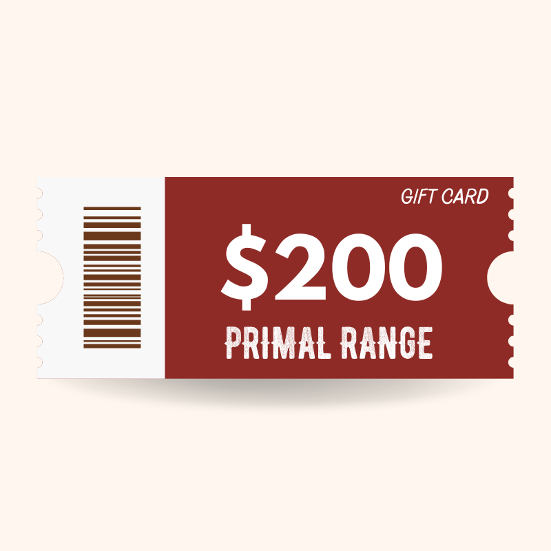 $200 Primal Gift Card